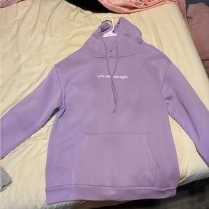 Lavender Hoodie Sweatshirt